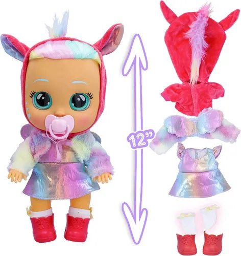 Muñeco Bebe Lloron Cry Babies Dressy Fantasy Jena