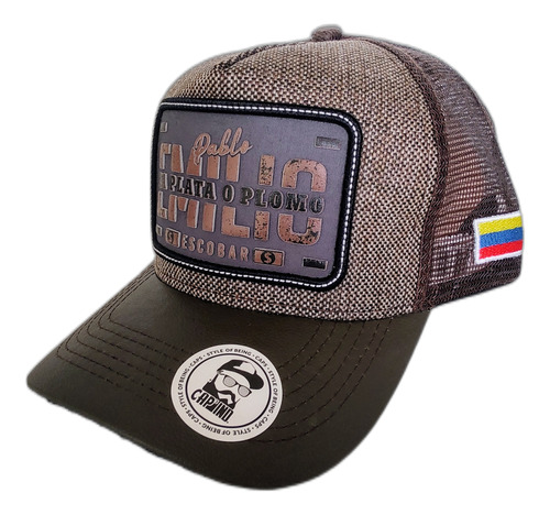 Gorra El Patron Medellin Colombia Pablo Escobar 