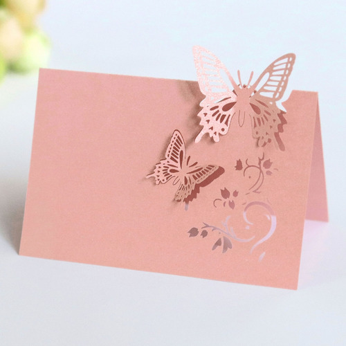 (gd)place Card Cut Out Guest Name Cards Table Decoration For