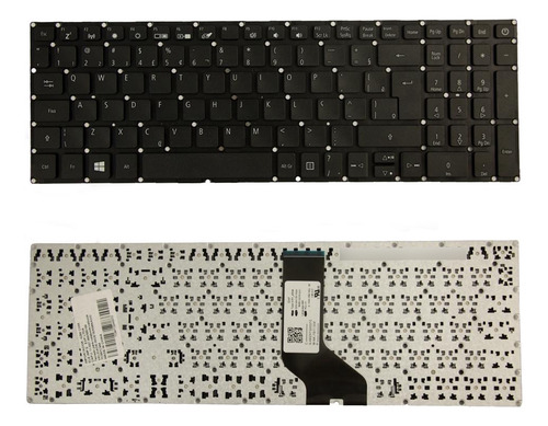 Teclado Compatível Com Notebook Acer 3 A315-53-34y4 Sleep F1