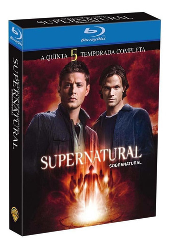 Blu-ray - Supernatural - 5ª Temporada Completa - 4 Discos