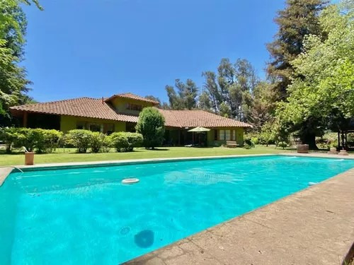 Excelente Parcela Con Casa+cabaña En Calera De Tango