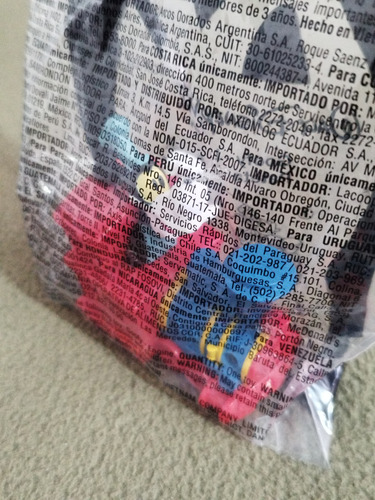 Muñeco Goofy Mc Donald's 2022 Runaway Railway Bolsa Cerrada