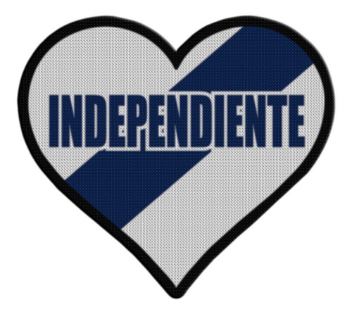 Parche Termoadhesivo Corazon Independiente San Cayetano