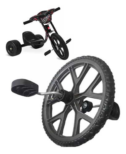 Triciclo Escolar 3 Roda Velotrol Pega Carona Motoca Infantil