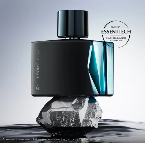 Ésika Kromo Black Perfume De Hombre 90 Ml