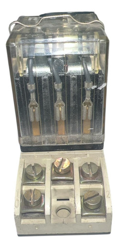 9-relevadores Usados Base Elesta Skr 115 24 V Dc 11 Pin (Usado)