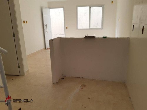 Sobrado Com 2 Dormitórios À Venda, 57 M² Por R$ 230.000 - Maracanã - Praia Grande/sp - So0078