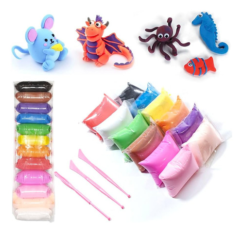 Foamy Fomi Moldeable Diferentes Colores Moldeable Manua 24pz