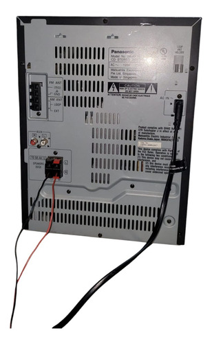 Esterio Cerebro Panasonic Sa-ak12 Negro 130 W (Usado)