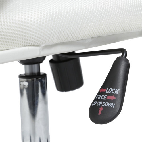 Cadeira de mesa executiva Boxbit Tok Nylon Cinza