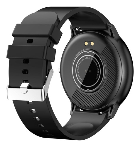 Smartwatch Gt3 Redondo 2 Pulseiras Com Nfc Chat Gbt E Gps Pulseira Preto