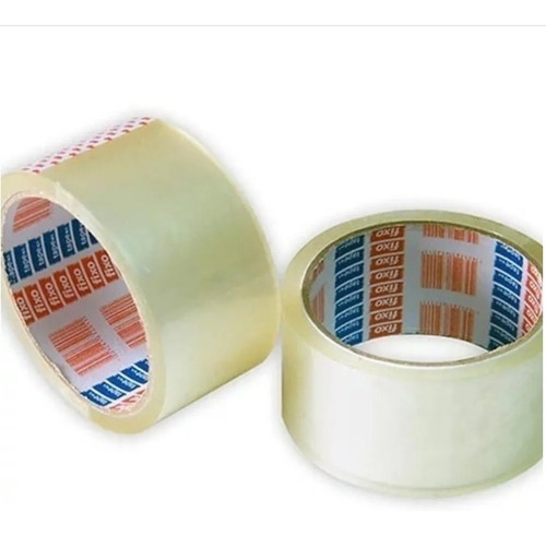 Cinta De Embalaje Fixo 40 Metros 45mm Trasparente (24 Und)