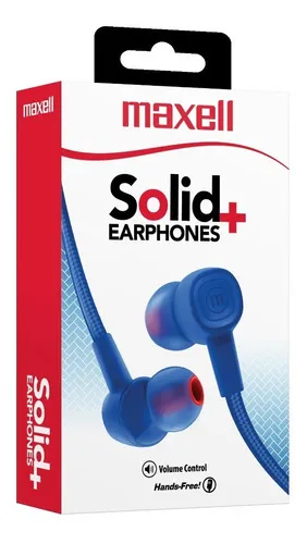 Fone de ouvido in ear Maxell Earbuds SIN 8 Solid SIN 8 Solid In