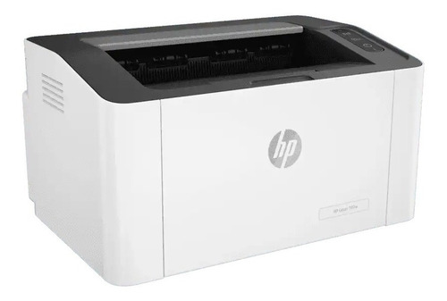 Impressora função única HP Laser 107w com wifi cinza e preta 220V - 240V 4ZB78A