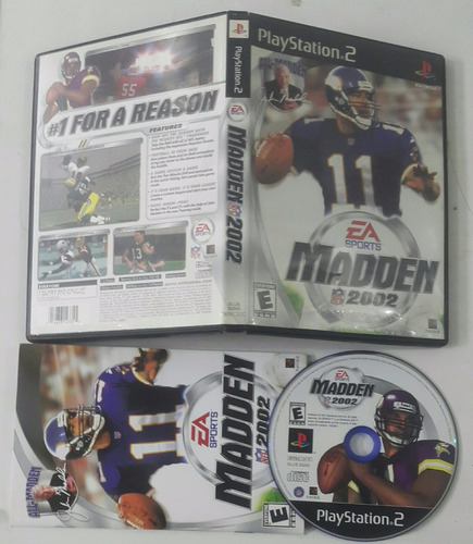 Madden Nfl 2002 * Football Americano /  Playstation 2 Ps2