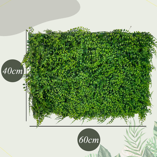 Jardim Vertical Muro Verde Alta Qualidade Grama Sintética