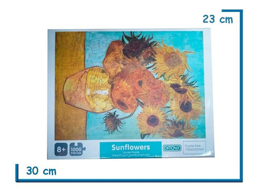 Puzzle - Rompecabezas - 1000 Piezas - Florero - Ditoys