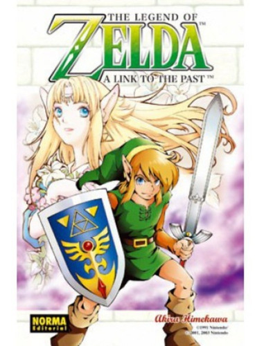 The Legend Of Zelda No. 4: A Link To The Past: The Legend Of Zelda No. 4: A Link To The Past, De Akira Himekawa. Serie The Legend Of Zelda Editorial Norma Comics, Tapa Blanda En Español