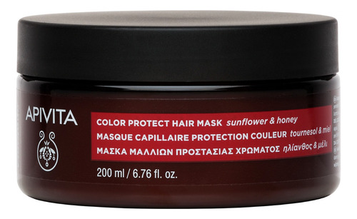 Máscara Color Protect Hair 200 Ml Apivita