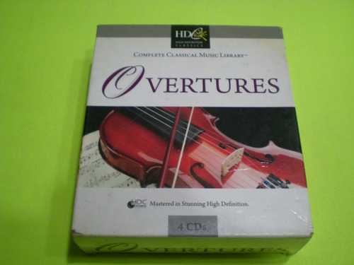 Overtures Box 4 Cds Made In Italy (24) 