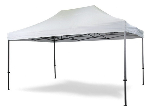 Gazebo Estructural Blanco De 3 X 4,5 Mts Impermeable