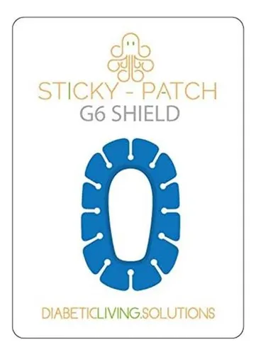El Escudo Azul G6 Para Su Dexcom Sobre Patches Diabetic | Y