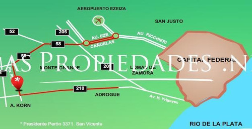 Imagen 5 de 7 de Lote En Altos De San Vicente Cerca De Canning (barrio Cerrado)