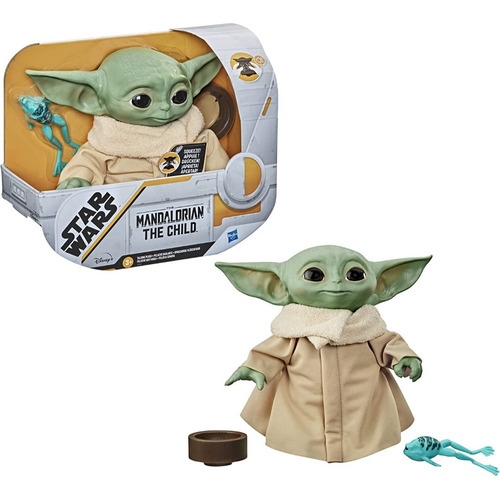 Mandalorian The Child Star Wars , Peluche Con Sonidos Y Acce
