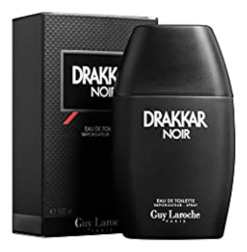 Guy Laroche Drakkar Noir Eau De Toilette Spray, 3.4 Fl Oz