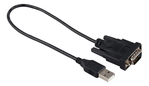 Adaptador Usb 2.0 Serial, 1', Rs232 Db9, Negro, 26847