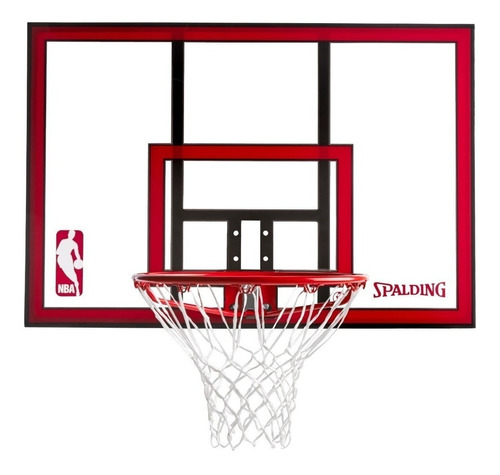 Tablero Aro Basket Profesional Spalding Nba Basquet +pelota 