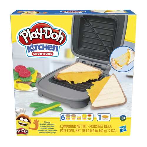Plastilina Play-doh Kitchen Creations Sandwichera Divertida