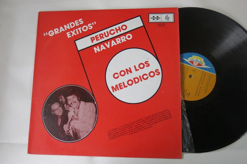 Vinyl Vinilo Lp Acetato Perucho Navarro Con Los Melodicos