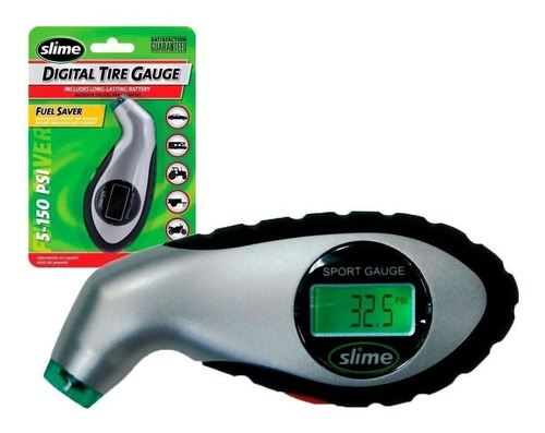 Medidor Digital De Presion 5-150lbs Con Luz Slime