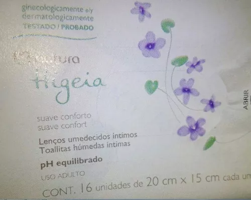 Toallitas húmedas íntimas suave confort