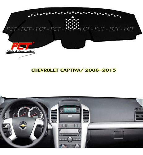 Cubre Tablero Chevrolet Captiva 2007 2011 2013 2014 2015 Fct