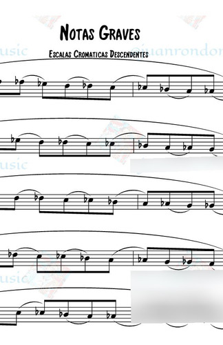 Ejercicios Técnicos Para Saxofón 