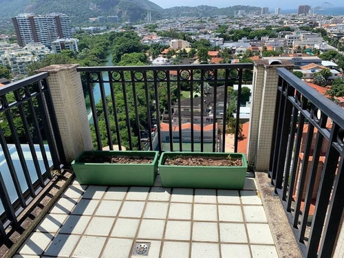 Imagem 30 de 30 de Ocean Front Cobertura Duplex Vista Mar E Pedra Da Gávea 4 Suítes Finamente Decorada Por Arquiteto 251m2 - 2013 - 70370078