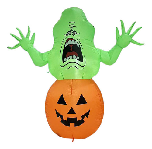 Nuevo Inflable Halloween Calabaza Fantasma Decoraciones De