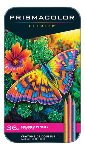 Prismacolor Lápices Premier Colores Suaves Para Adultos 36