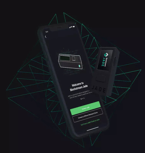Jade Hardware Wallet - Black (mostruário)
