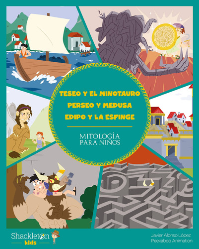 Teseo Y El Minotauro - Perseo Y Medusa - Edipo Y La Esfinge