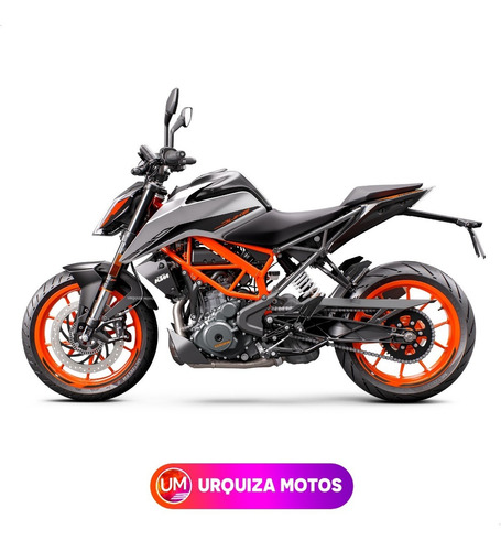 Imagen 4 de 9 de Moto Ktm Duke 390 Nuevo Color 0km Urquiza Motos 2023