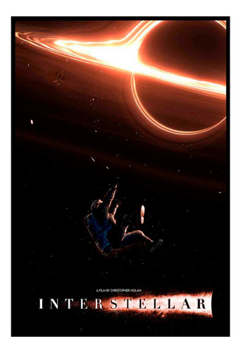 Cuadro Poster Premium 33x48cm Interestelar Espacio Tiempo