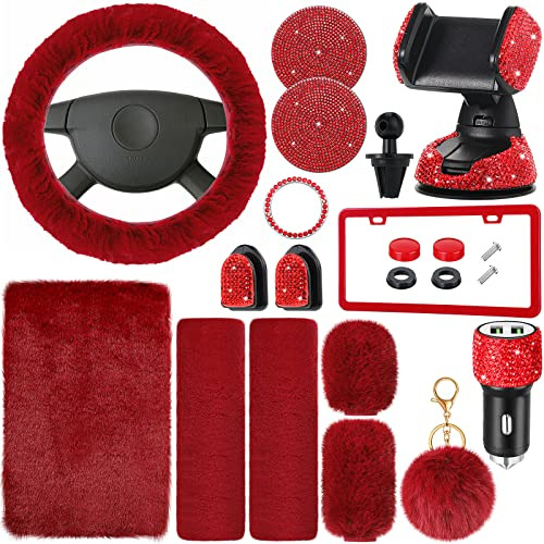 Juego De 15 Accesorios De Automóvil De Lujo Mujeres, C...
