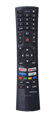 Control Remoto Tv Caixun Jlc Exclusiv Smart + Forro + Pilas