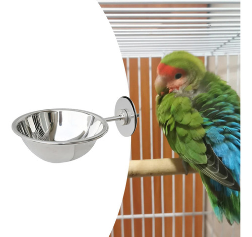 Comedero For Jaula De Pájaros, Comedero Diámetro 11cm