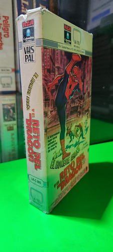 El Hombre Araña Y El Reto Del Dragon Caja Vacia Sin Vhs