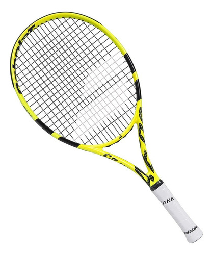 Raquete De Tênis Babolat Aero Junior 25 - Amarela E Preta